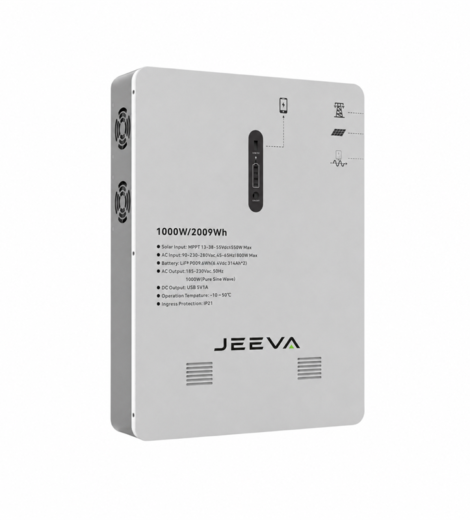 JSAW500/1000 90mm Ultra-Slim Wall-Mounted All-in-One ESS